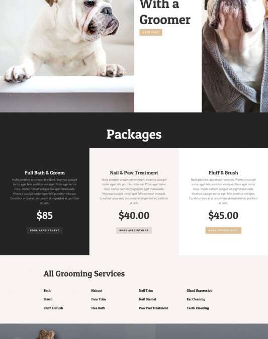 Dog Grooming