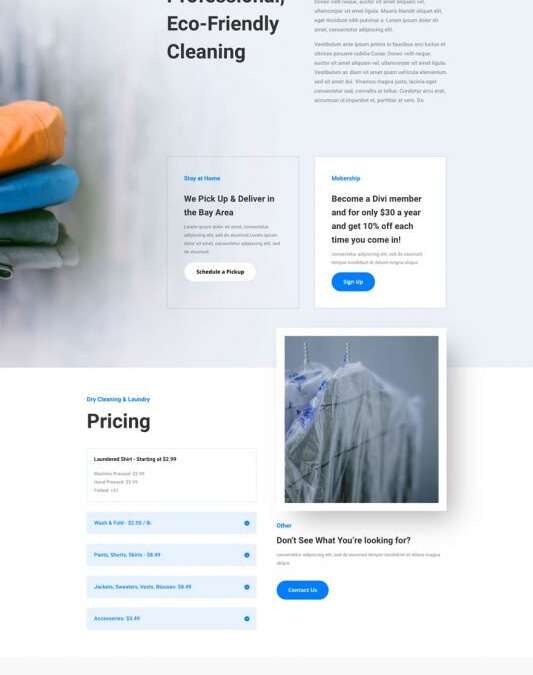 Dry Cleaning