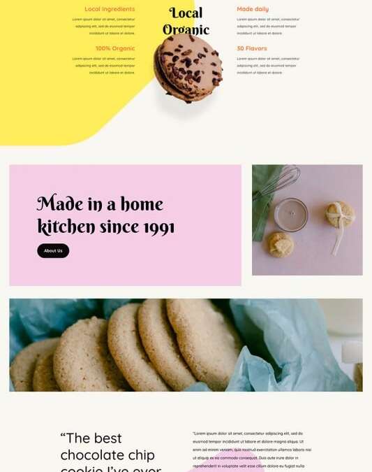 Homemade Cookies