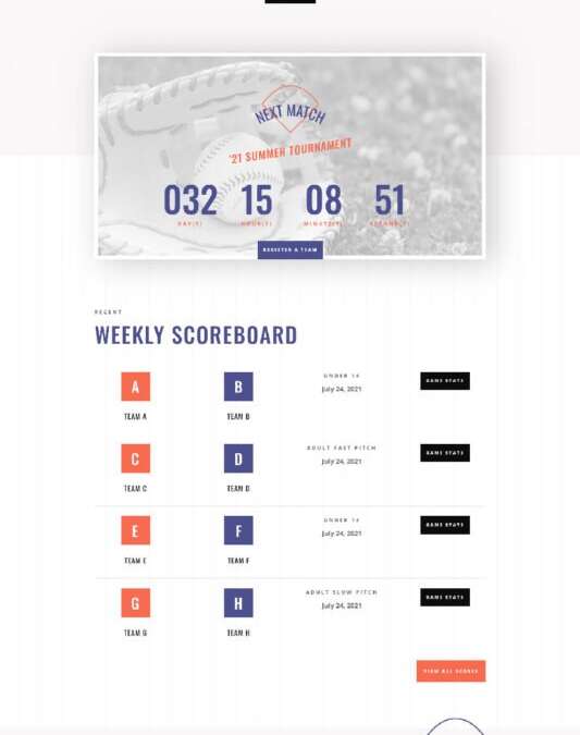 Softball League